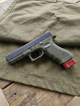 Крышка-утяжелитель магазина Glock+2, Легальный Арсенал, Красный