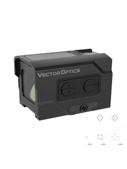 Прицел коллиматорный Vector Optics Frenzy Plus 1x18x20 ENCLOSED SOLAR POWER MULTI RETICLE SCRD-SM63