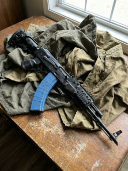 Магазин PUFGUN для ВПО-136 на 40 патронов 7,62х39, Синий (SGA762 40-40/Bl)