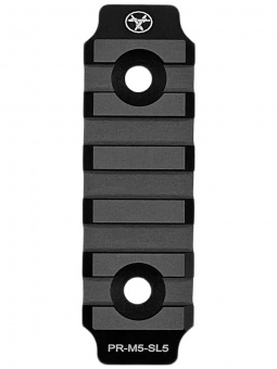 Планка Picatinny M-LOK на 5 слотов (алюминий 7075), ARMACON