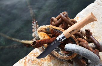 Нож Opinel Tradition №10 клинок 10см, нержавеющая сталь, рукоять бук (123100)