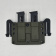 Подсумок спаренный под 2 магазина ПМ Tactical Warrior, Олива Подсумок спаренный под 2 магазина ПМ Tactical Warrior, Олива