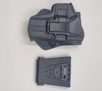 Кобура Fab Defense M1 G-9R с кнопкой для Glock 9 мм (правша), Черный