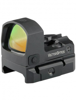 Комплект Прицел коллиматорный Vector Optics Frenzy-S 1x17x24 MIC + Площадка на пистолет ПЛК/Glock/Тень-37 (Платформа MAG), Легальный Арсенал