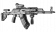 AGR-47 b Fab Defense Рукоятка пистолетная прорезиненная АК47\74, Черный