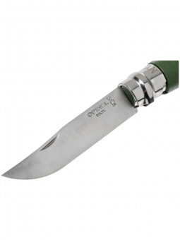 Нож Opinel №08 TREKKING клинок 8,5см, нержавеющая сталь, хаки (001980)