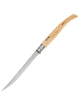 Нож филейный Opinel №15 клинок 15см, нержавеющая сталь, рукоять бук (002561)