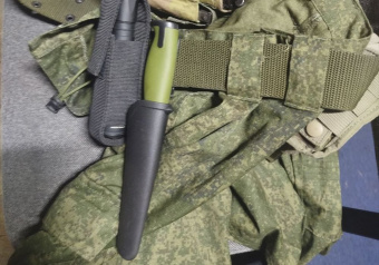 Нож HL Outdoor D2 Green+Black, клинок 9см (VT209)