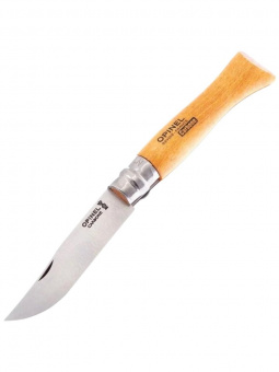 Нож Opinel Tradition №09 клинок 9см, углеродистая сталь, рукоять бук (113090)