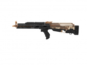 Комплект Буллпап АК с цевьем А-3 левого взвода для АК-74/АКМ (Для ВЕСЛА), LIHO TACTICAL