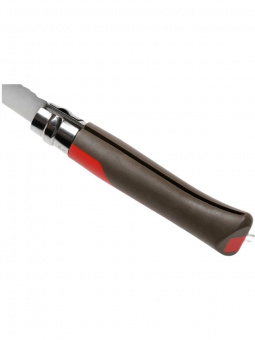 Нож Opinel №08 Outdoor Earth, нержавеющая сталь, красный (001714)