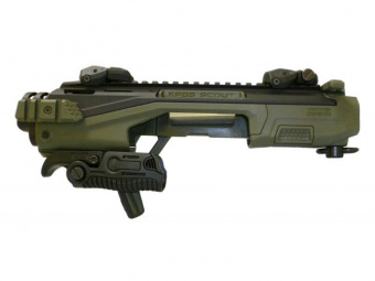 Преобразователь пистолета в карабин Glock 17-19 Fab Defense KPOS scout advanced Green