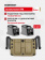 Комплект Подсумок спаренный под 2 магазина ПМ Tactical Warrior, Койот + Крышка-утяжелитель магазина ПМ+2 для штатной рукоятки - 2шт, Легальный Арсенал