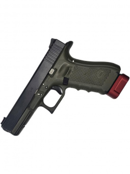 Крышка-утяжелитель магазина Glock+2, Легальный Арсенал, Красный
