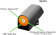 Мушка Целик тритий на глок DXW2 Big Dot Orange- glock 17,19,22-24,26,27,31-36,38,45 зелен целик оранж с зел мушка Мушка Целик тритий на глок DXW2 Big Dot Orange- glock 17,19,22-24,26,27,31-36,38,45 зелен целик оранж с зел мушка