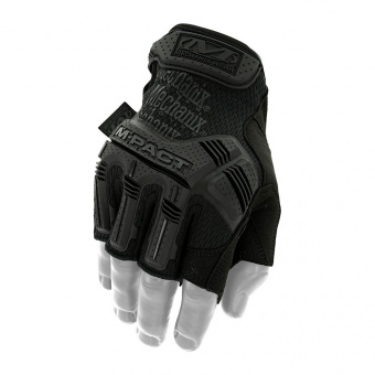 Перчатки Mechanix M-PACT Fingerless, цвет Black, размер M, для СВО