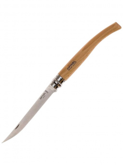 Нож филейный Opinel №12 клинок 12см, нержавеющая сталь, рукоять бук (002560)