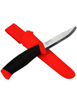Нож Morakniv Companion F Rescue серрейторная заточка, нержавеющая сталь (11828)