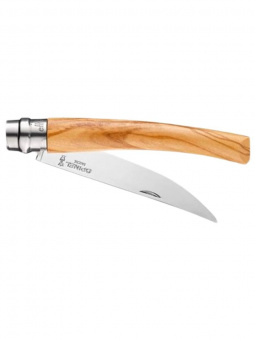 Нож филейный Opinel №10 клинок 10см, нержавеющая сталь, рукоять оливковое дерево (002562)