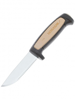 Нож Morakniv ROPE серрейторная заточка, нержавеющая сталь (12245)