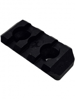 Планка Picatinny M-LOK на 3 слота (полиамид), Black (черный), ARMACON