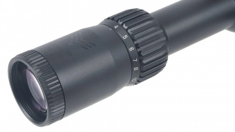 Оптический Прицел SwampFox Kentucky Long 4-24X50 FFP Mil Red