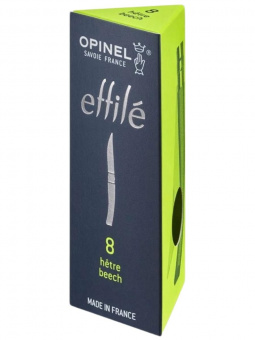 Нож филейный Opinel №08 клинок 8см, нержавеющая сталь, рукоять бук (002558)