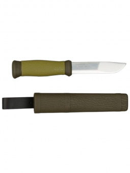Нож Morakniv Outdoor 2000 Green, нержавеющая сталь (10629)