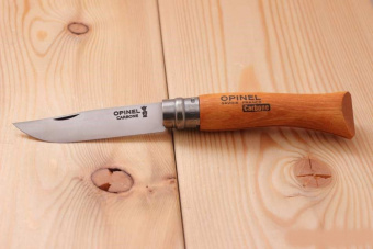 Нож Opinel Tradition №07 клинок 8см, углеродистая сталь, рукоять бук (113070)