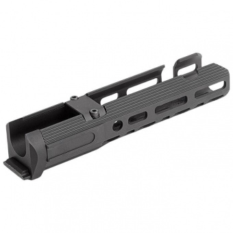 Комплект Цевье 195 мм ХОРТ M-LOK + Газовая трубка с планкой Weaver для Сайга-9/Витязь, ARMACON