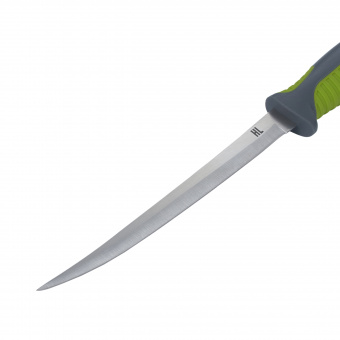 Нож филейный HL Fillet Green+Grey, клинок 20,2см (VT270-C)