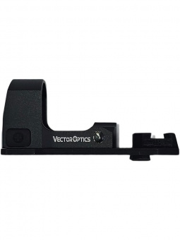 Комплект Прицел коллиматорный Vector Optics Frenzy-S 1x17x24 MOS MULTI RETICLE + Площадка на пистолет ПЛК/Glock/Тень-37 (Платформа MAG), Легальный Арсенал
