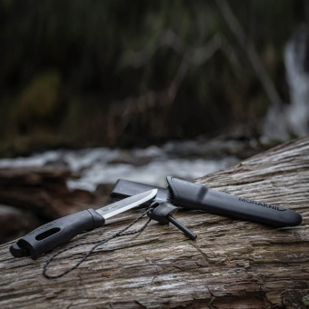 Нож Morakniv Companion Spark Black, нержавеющая сталь (13567)