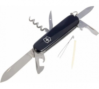 Нож Victorinox Spartan 91мм, 12 функций, черный (1.3603.3)