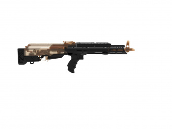 Комплект Буллпап АК с цевьем А-3 левого взвода для АК-74/АКМ (Для ВЕСЛА), LIHO TACTICAL