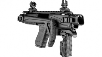 Преобразователь пистолета в карабин Glock 17-19 Fab Defense KPOS scout advanced BLK