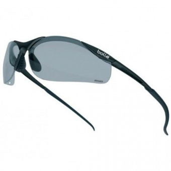 Очки защитные Bolle Contour, пластик черные (Lens: Grey CSP Polarized)