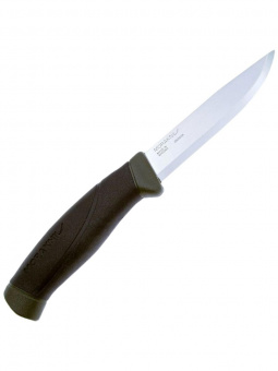 Нож Morakniv Companion MG (C), углеродная сталь, цвет хаки (11863)