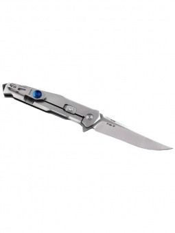 Нож складной Ruike P108-SF, cеребряно-синий