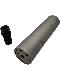 Комплект ДТК Silencerco AC5231 на резьбу 1/2*28, 0,224 Cal и БАНКА "Сталкер"