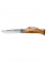 Нож Opinel №08 клинок 8,5см, нержавеющая сталь, рукоять бук, кожаный темляк (001321)