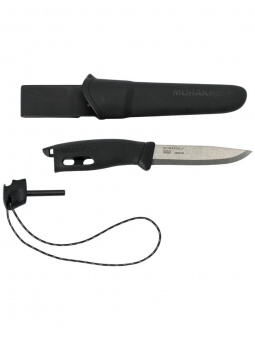 Нож Morakniv Companion Spark Black, нержавеющая сталь (13567)