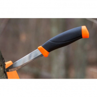 Нож Morakniv Companion F Serrated серрейторная заточка, нержавеющая сталь (11829)