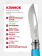 Нож Opinel №08 Outdoor, нержавеющая сталь, синий (001576) Нож Opinel №08 Outdoor, нержавеющая сталь, синий (001576)