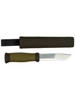 Нож Morakniv Outdoor 2000 Green, нержавеющая сталь (10629)