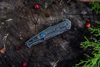 Нож складной Ruike P108-SB, черный