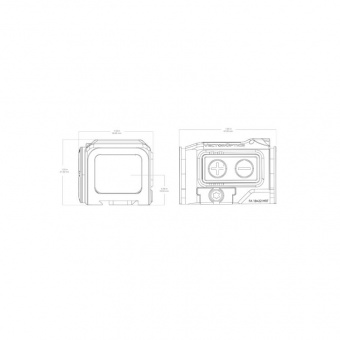 Коллиматорный прицел Vector Optics Frenzy FA 1x18x22, MRT красная (SCRD-M75)