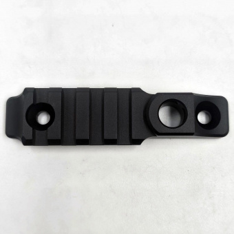 Планка Picatinny M-LOK на 4 слота с гнездом под QD антабку (алюминий 7075),ARMACON
