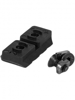 Планка Picatinny M-LOK на 3 слота (полиамид), Black (черный), ARMACON