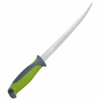 Нож филейный HL Fillet Green+Grey, клинок 20,2см (VT270-C)